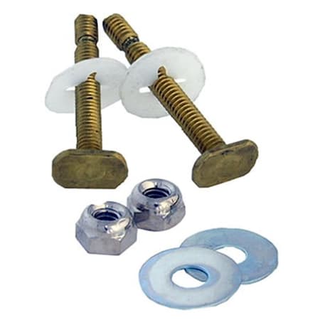 Larsen Supply Co Toilet Bolt Kit - 0.31 x 2.25 in., 6PK 659716